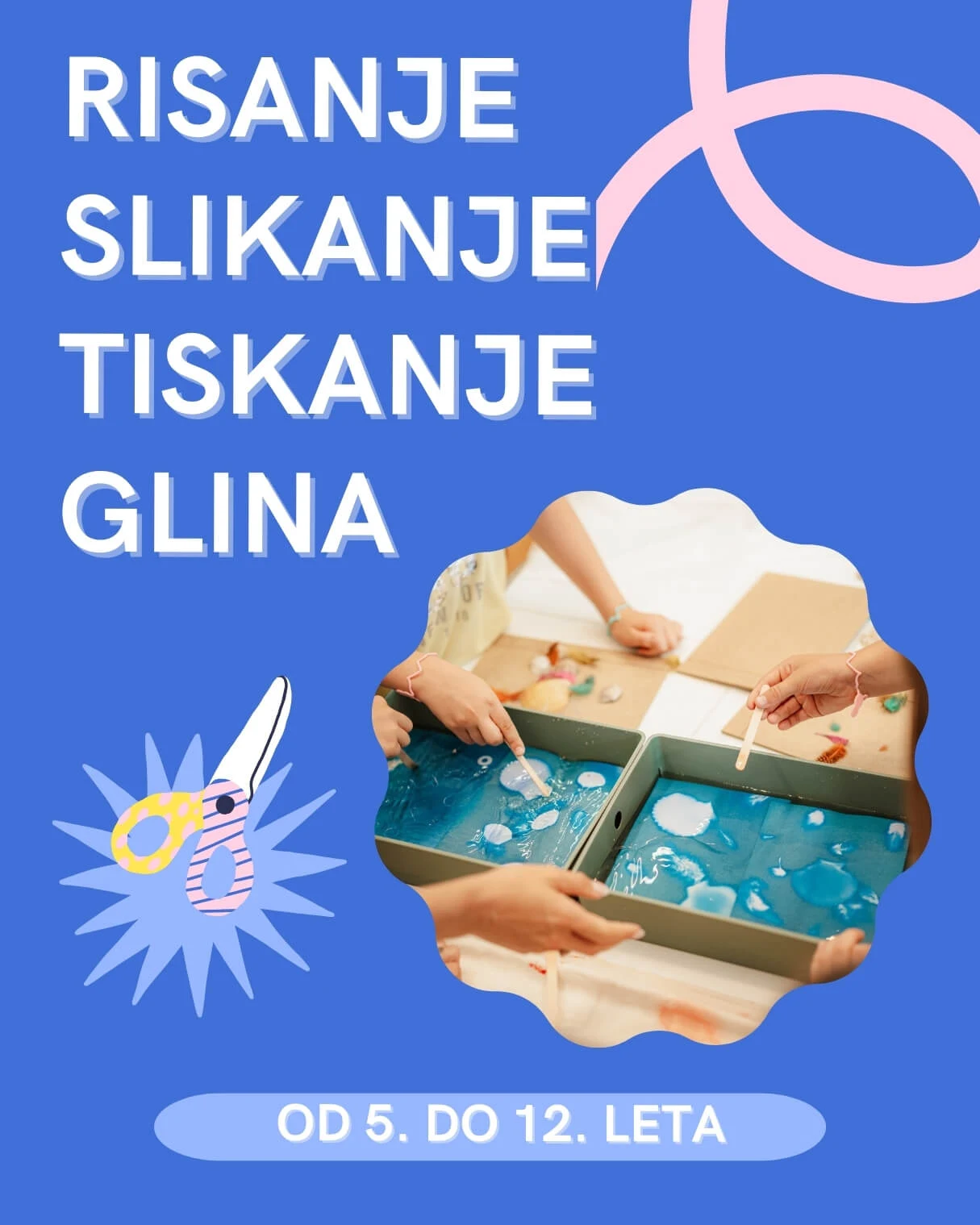 Risanje tiskanje slikanje