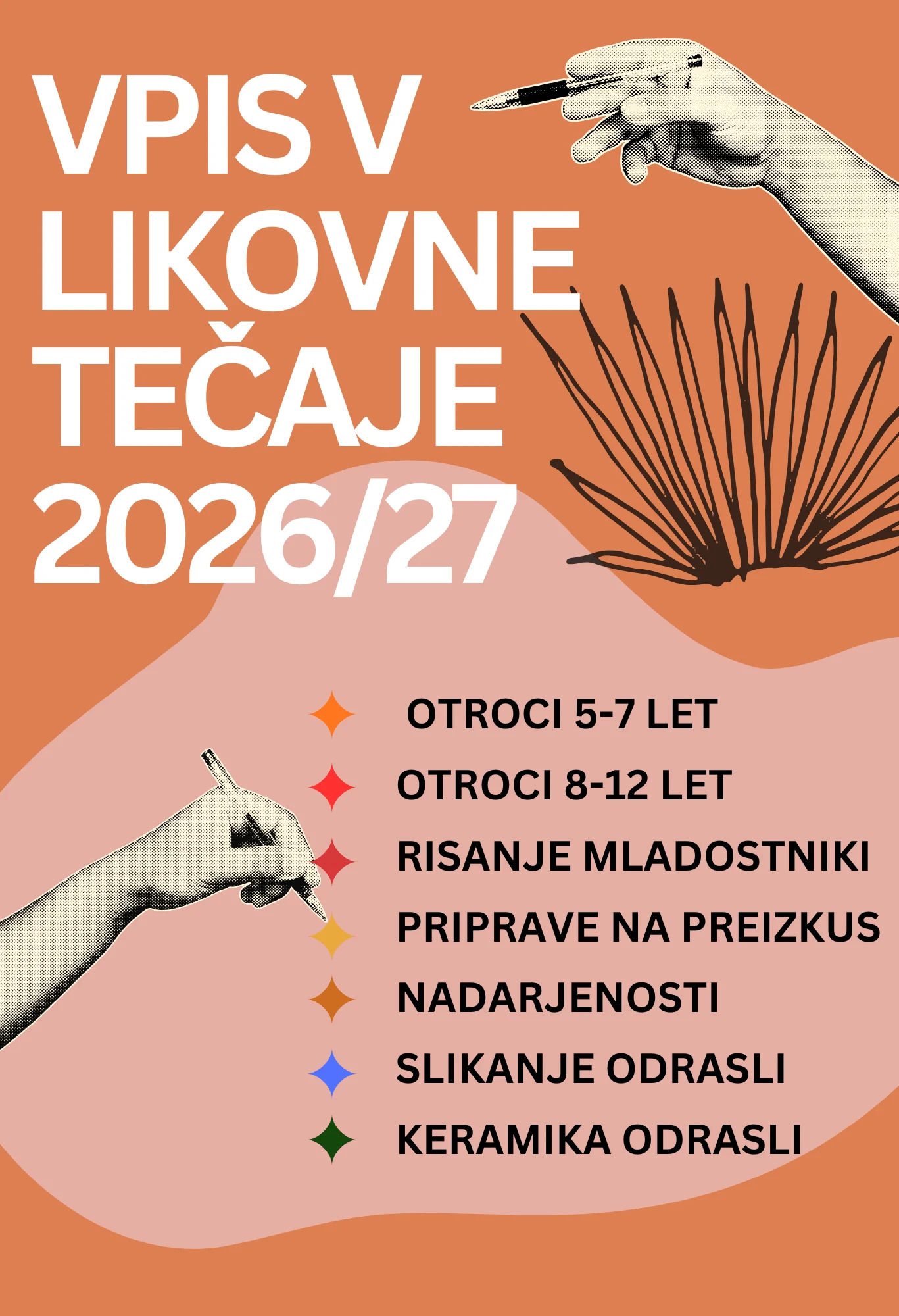 Likovni tecaji 2026 27 ArtPostaja